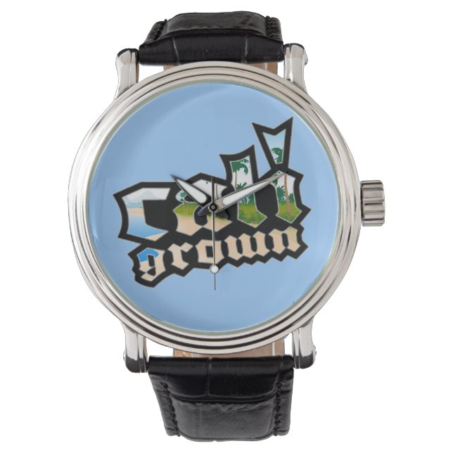 Cali Grown Watch Armbanduhr (Vorderseite)