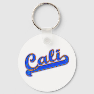 Cali Logo Blue Wave Schlüsselanhänger