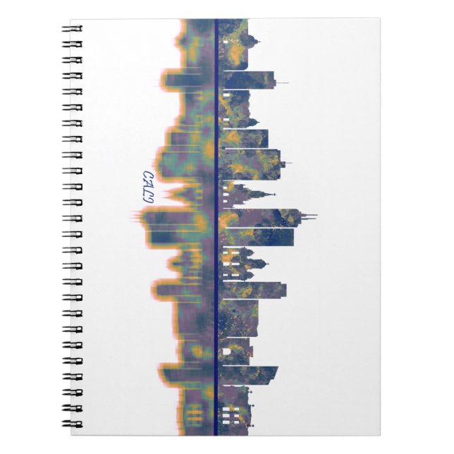 Cali Skyline Notizblock (Vorderseite)