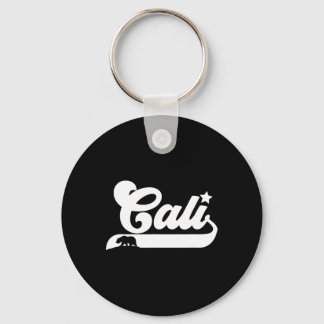 Cali Vintage Kalifornien Bär USA Bundesstaat Schön Schlüsselanhänger