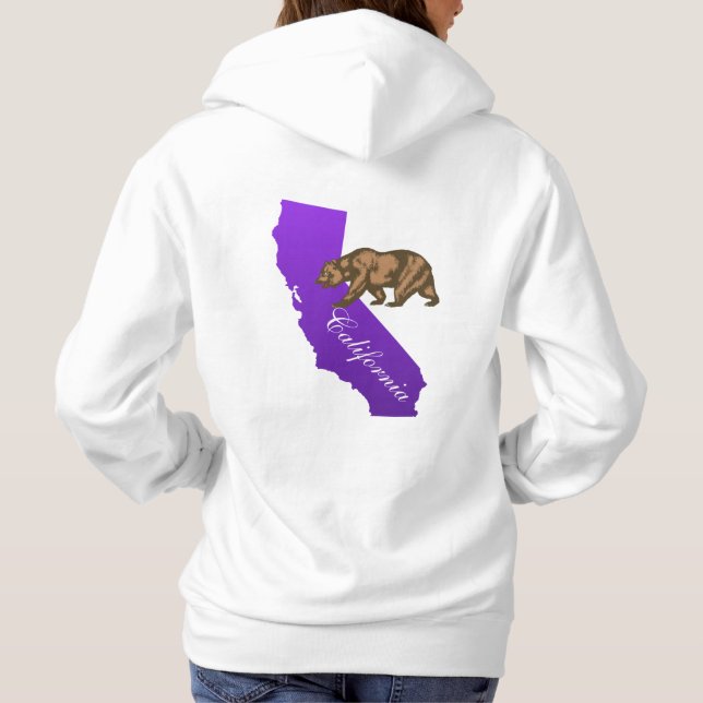 Cali/Women's Basic Hooded Sweatshirt/Personalisier Hoodie (Rückseite)