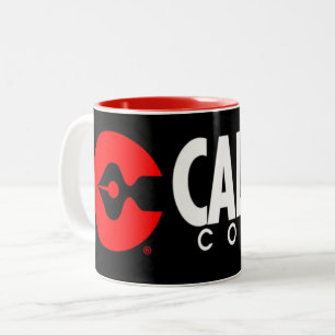Caliber Comic XL Logo Black Coffee Tasse