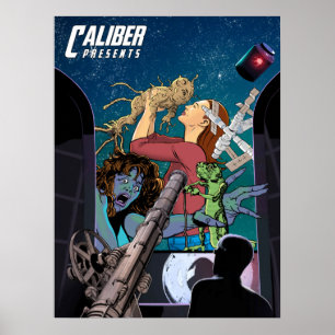 Caliber präsentiert V4 Design Poster