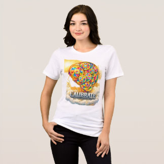 CalibrateMind Kapuzenpullover Tri-Blend-Shirt Tri-Blend Shirt