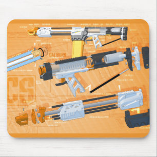 Caliburn explodierte mousepad