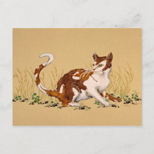 Calico Autum Postkarte