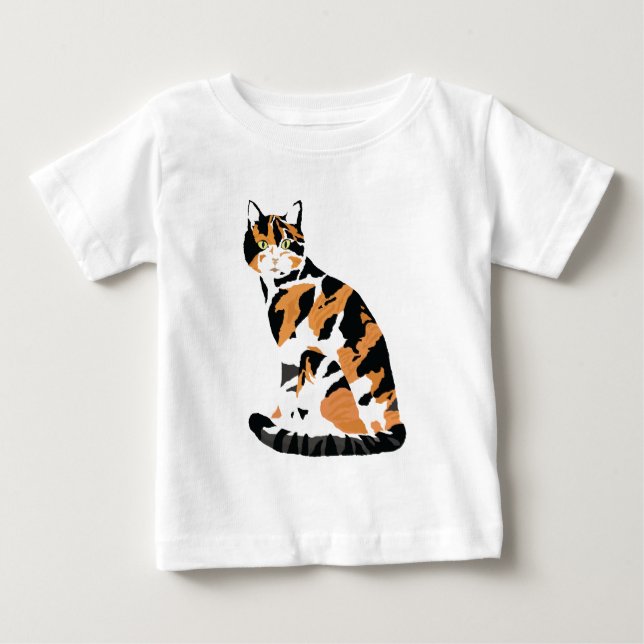 Calico Baby T-shirt (Vorderseite)