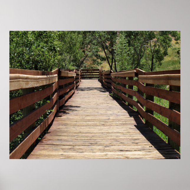 Calico Becken, Roter Felsen Canyon, Nevada Wanderw Poster (Vorne)