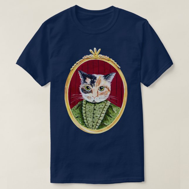 Calico Cat Cameo T-Shirt (Design vorne)
