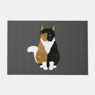 Calico Cat Doormat Fußmatte