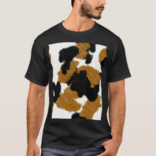Calico Cat Fur Print T-Shirt