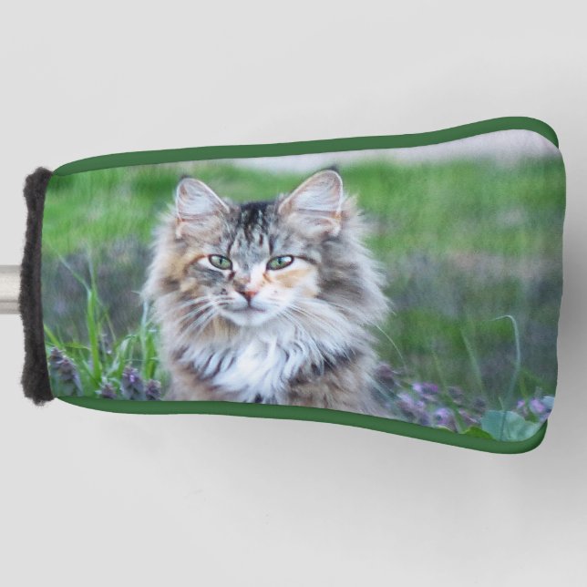 Calico Cat Golf Head Cover Headcover (Vorderseite)
