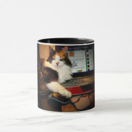 Calico Cat Got Ihre Maus Kaffee-Tasse Tasse