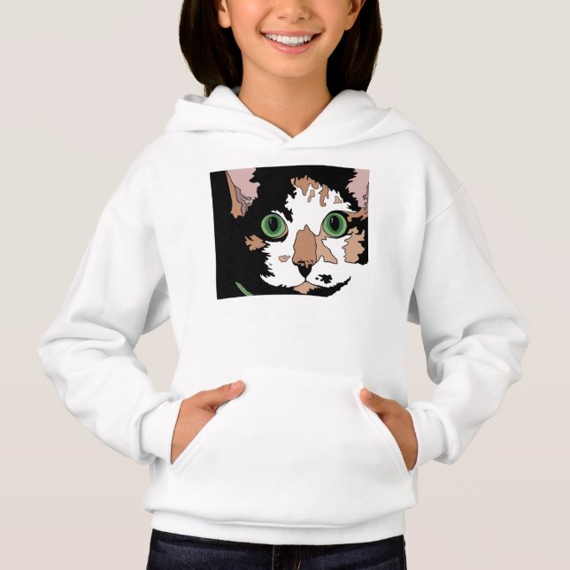 Calico Cat Hoodie (Vorderseite)