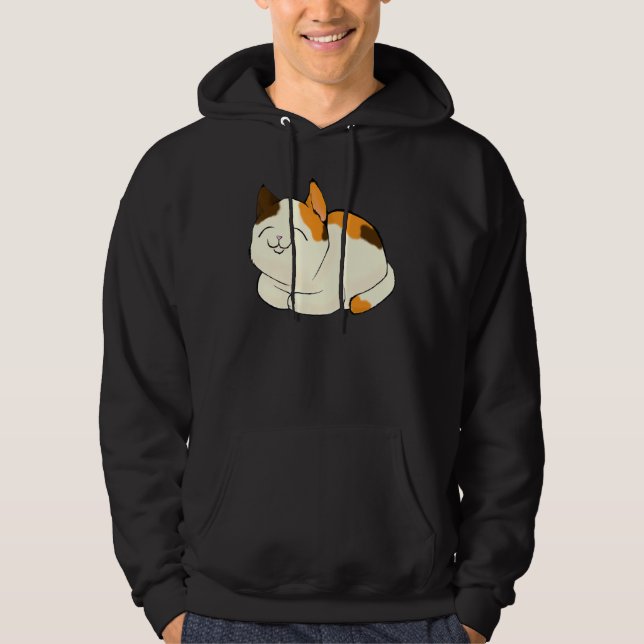 Calico Cat Hoodie (Vorderseite)