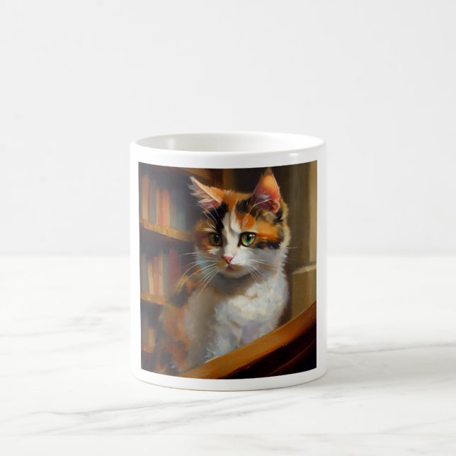 Calico Cat Kaffeetasse (Mittel)