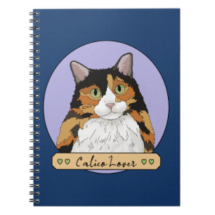 Calico Cat Lover Notizblock