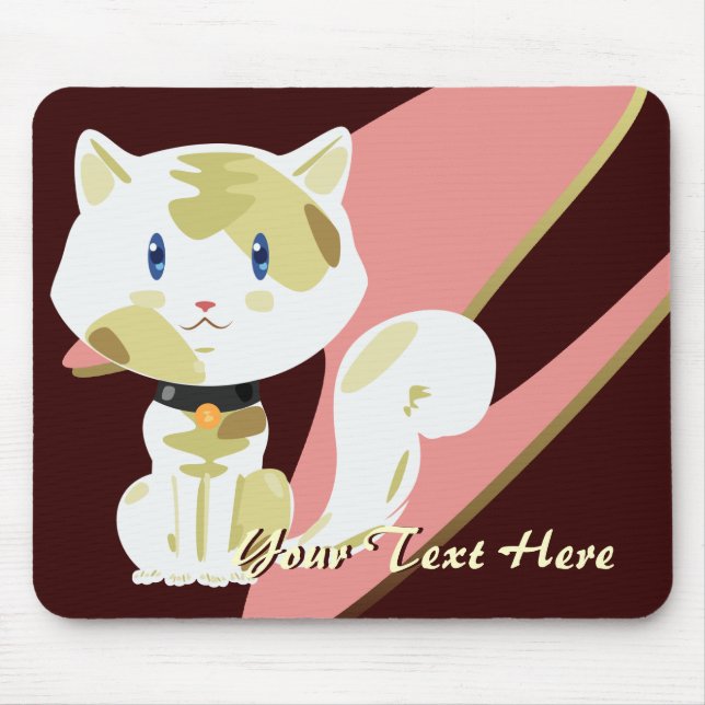 Calico Cat Mousepad (Vorne)