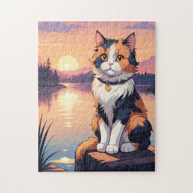 Calico Cat Puzzle (Vertikal)
