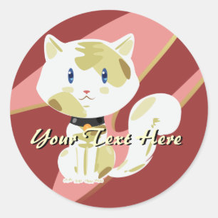 Calico Cat Stickers