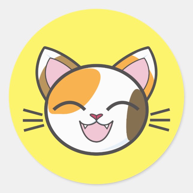 CALICO CAT STICKERS (Vorderseite)