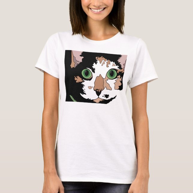 Calico Cat T - Shirt (Vorderseite)