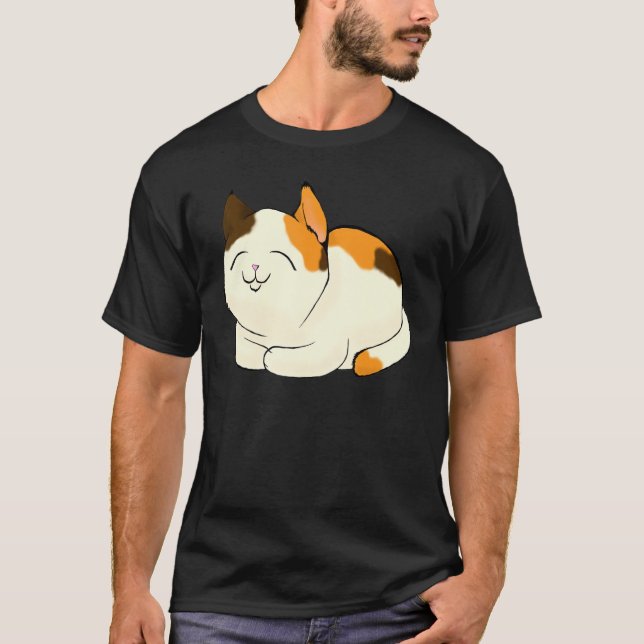 Calico Cat T-Shirt (Vorderseite)