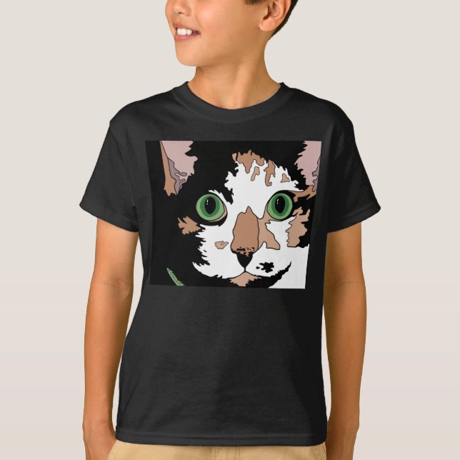 Calico Cat T - Shirt (Vorderseite)