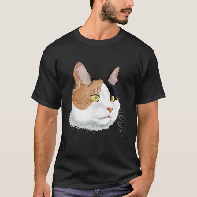 Calico Cat T-Shirt (Vorderseite)