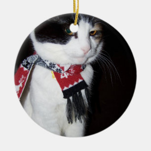 Calico Cat Verspieltes Val Corippo Keramik Ornament