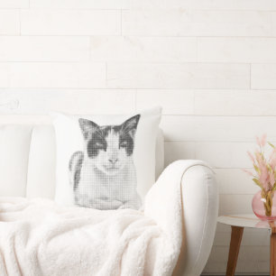 Calico Halftone Muse Kissen