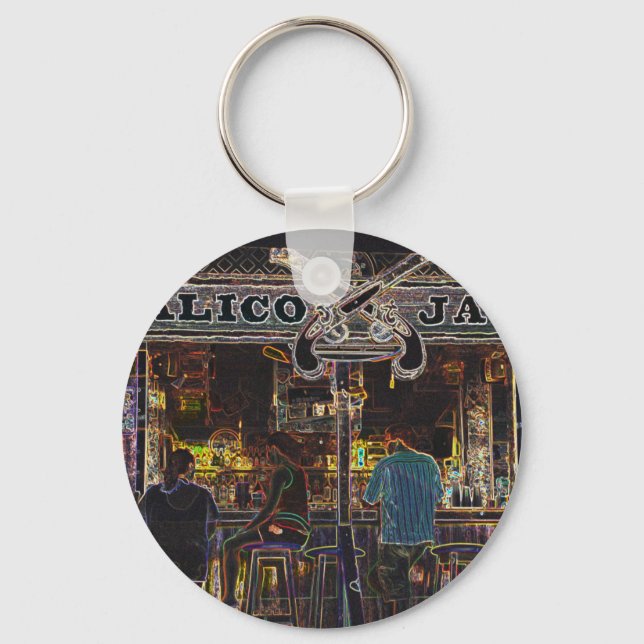 Calico Jacks Grand Cayman Island Schlüsselanhänger (Vorderseite)