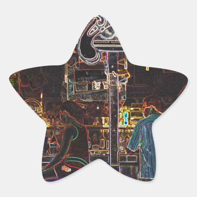 Calico Jacks Grand Cayman Island Stern-Aufkleber (Vorderseite)