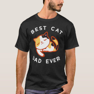 Calico-Katz-Vater Bestes-Kitty-Vater-aller-Zeiten- T-Shirt