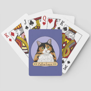 Calico-Katzenliebhaber Spielkarten