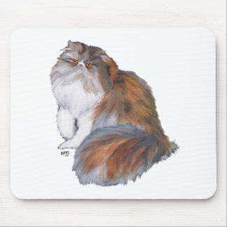 Calico Persian Cat Mousepad