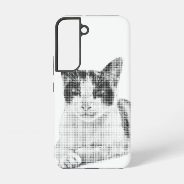 Calico Pop Halftone Samsung Galaxy Hülle (Rückseite)