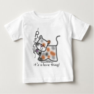 Calico RESCUE...es ist eine Liebe Sache! Baby T-shirt