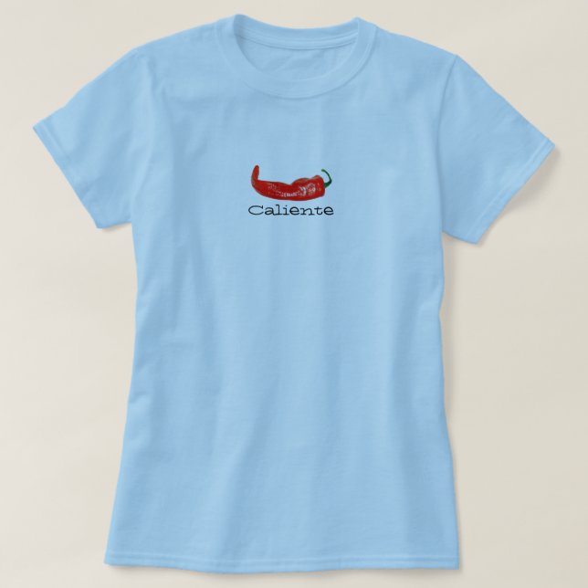 Caliente (Frauen) T-Shirt (Design vorne)