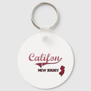 Califon New-Jersey Stadt-Klassiker Schlüsselanhänger