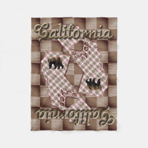 California2025-klein Fleecedecke