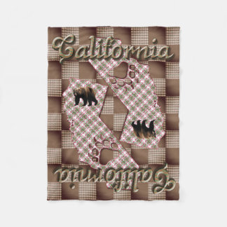 California2025-klein Fleecedecke