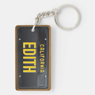 California 1963 Vintag License Plate Schlüsselanhä Schlüsselanhänger