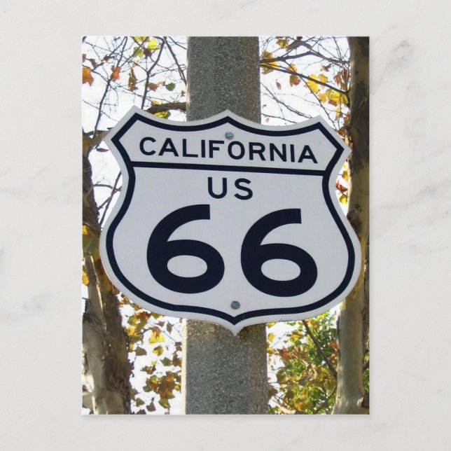 California 66 Postcard Postkarte (Vorderseite)