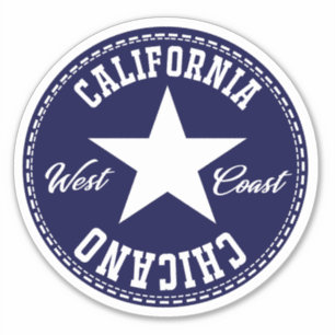 California All star Chicano Decal Sticker