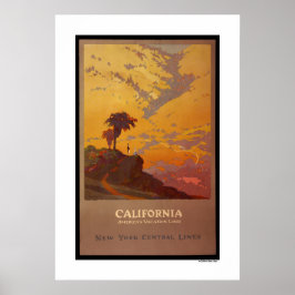 California. Amerikas Urlaubsland Poster