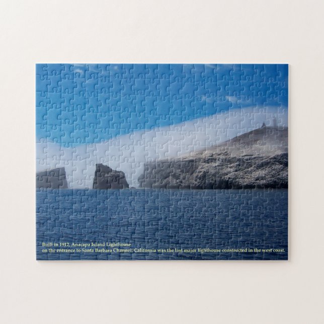 California Anacapa Island Lighthouse Puzzle (Horizontal)