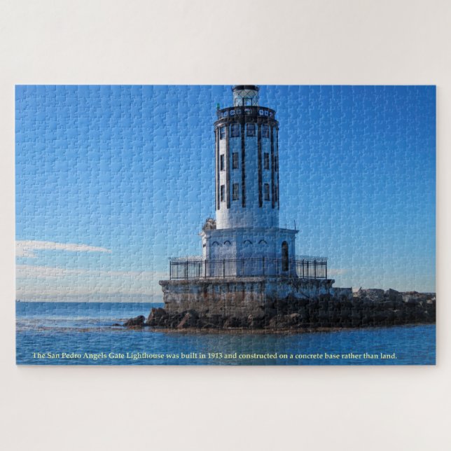 California Angels Gate Lighthouse Puzzle (Horizontal)