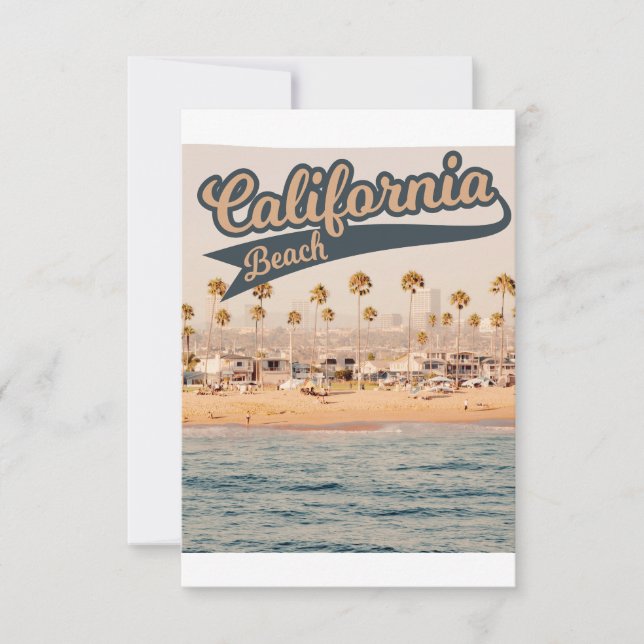 California Beach, Los Angeles, Reise, (Vorderseite)