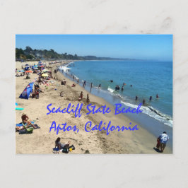 California Beach Parks Postcard Postkarte